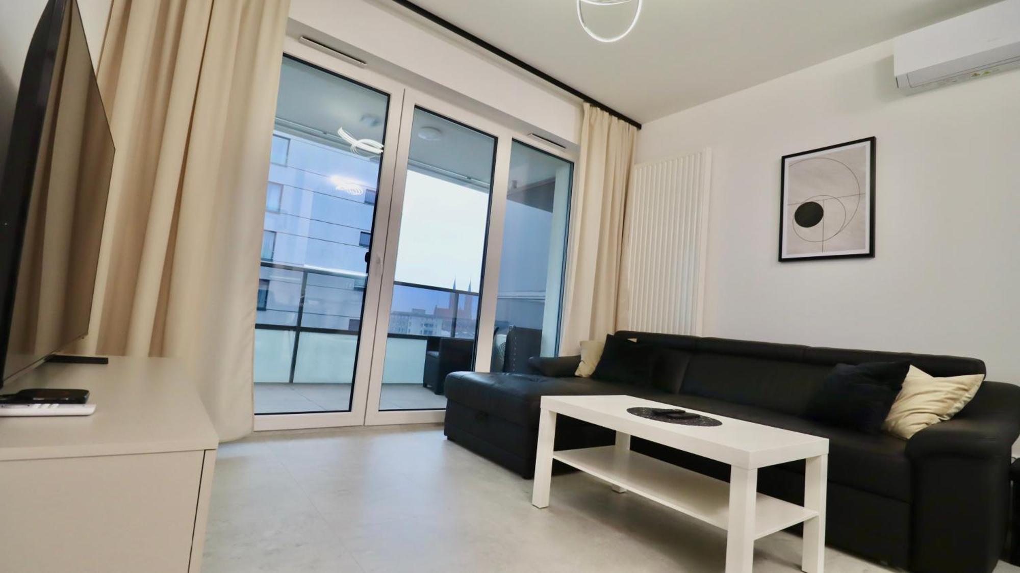 Modern Sky Apartments Bialystok Bagian luar foto