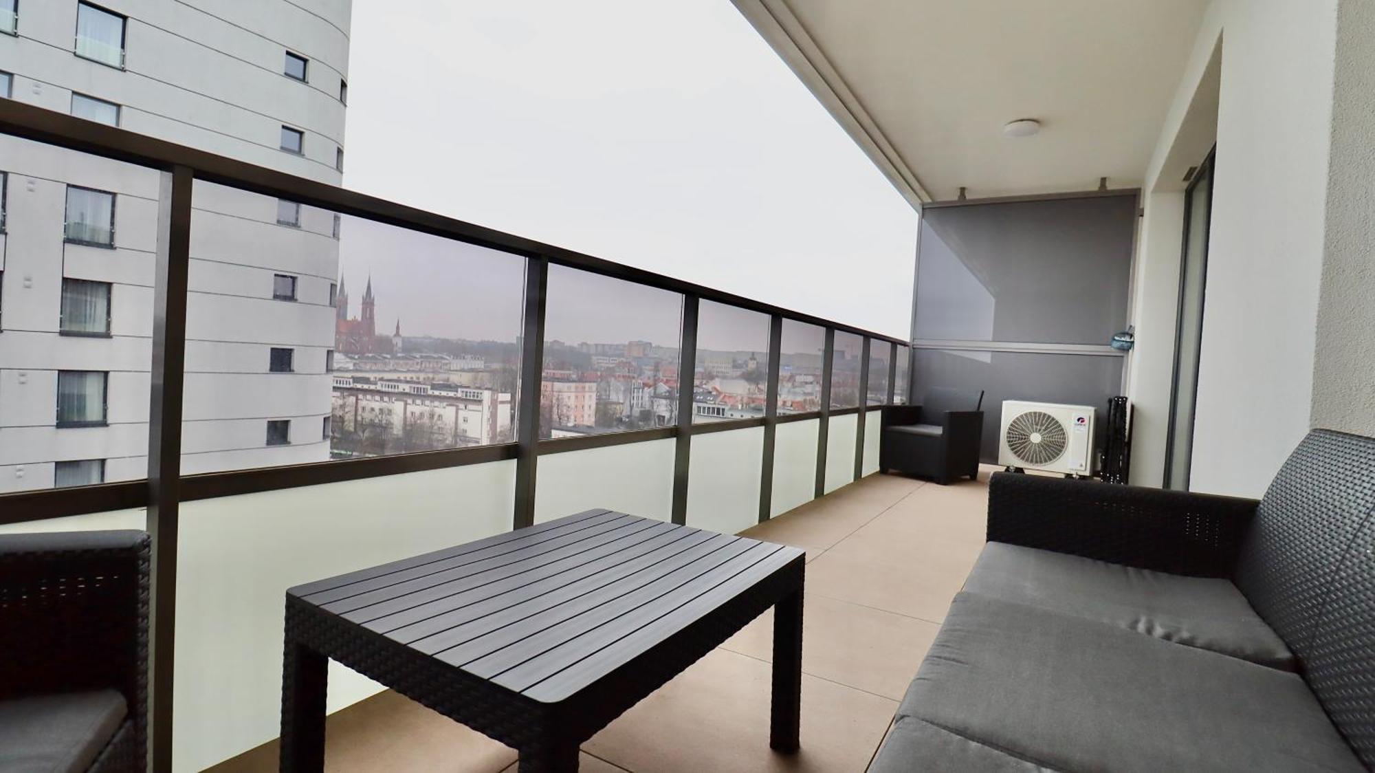Modern Sky Apartments Bialystok Bagian luar foto