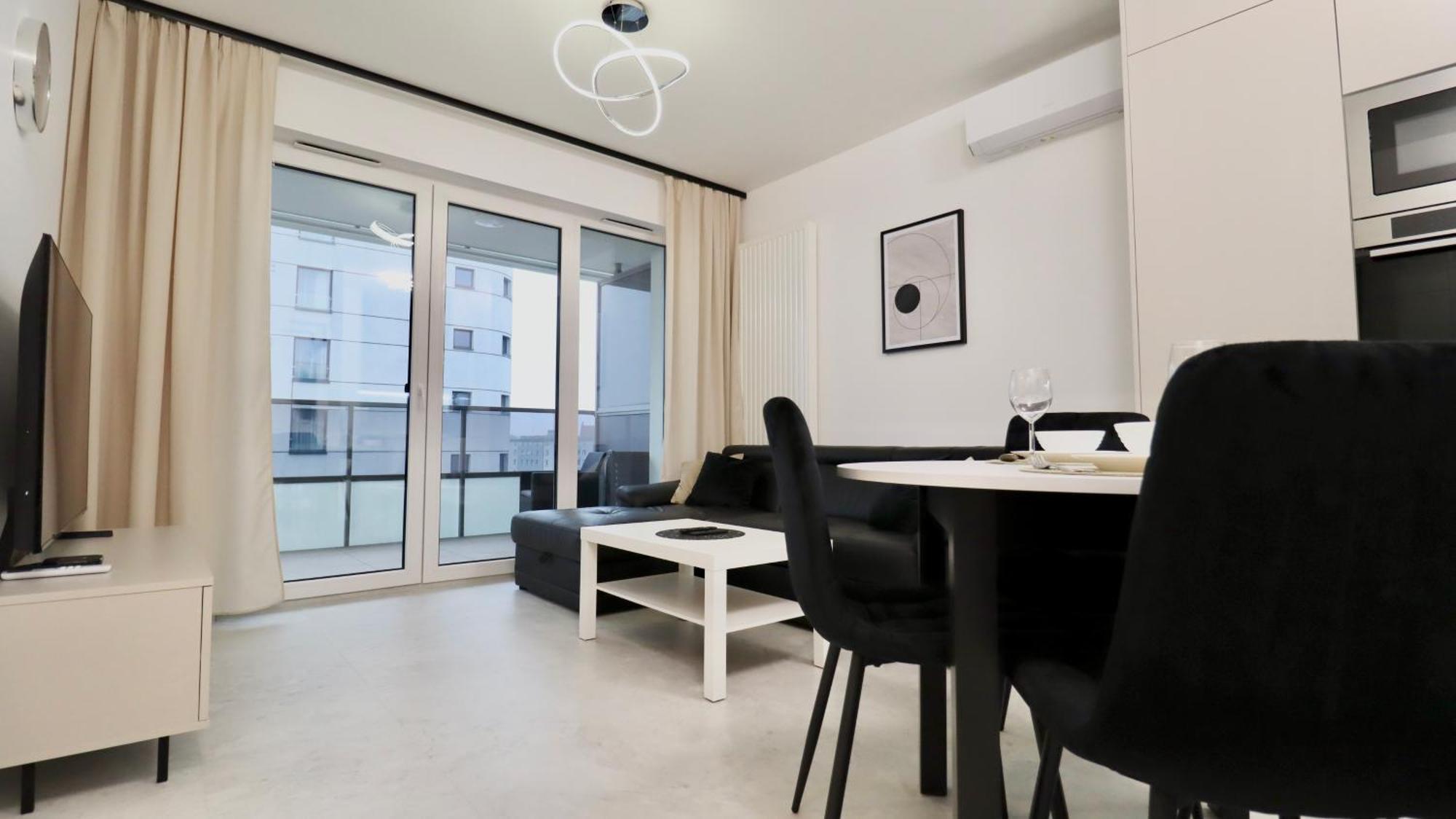 Modern Sky Apartments Bialystok Bagian luar foto