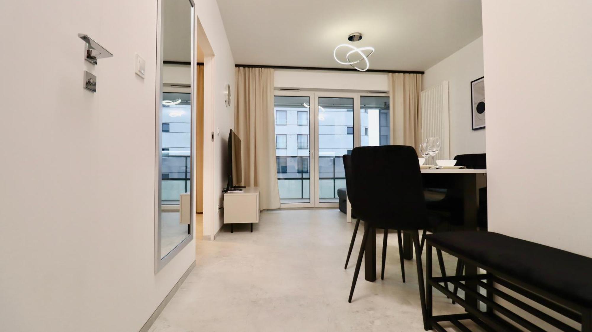 Modern Sky Apartments Bialystok Bagian luar foto