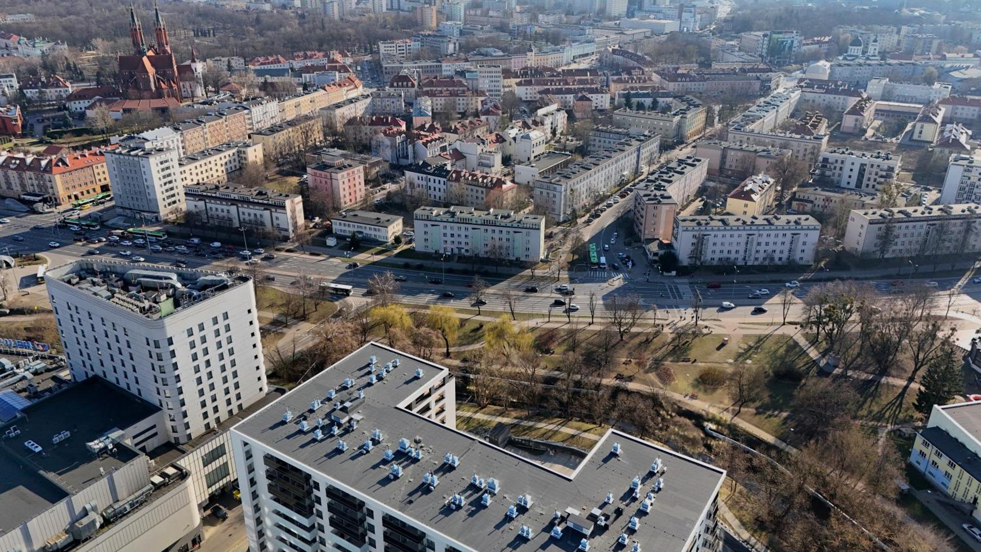 Modern Sky Apartments Bialystok Bagian luar foto